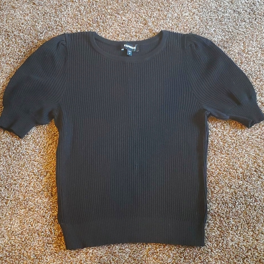 Express black sweater